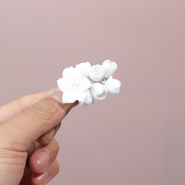 French Vintage Jasmine Hundred Hair Clips